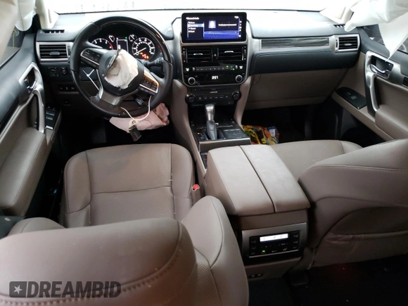 2023 Lexus GX 460 Premium z VIN JTJAM7BX6P5344583, wystawiony jako Copart lot #79506134 z przebiegiem 22 840 mil mil oraz Szkoda całkowita • Salvage title. Historia ofert i sprzedaży dostępna na DreamBid. Obrazek 8.