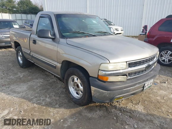 1999 Chevrolet Silverado 1500 with VIN 1GCEC14W8XZ104775, listed as a IAAI auction lot 41507939 with 252,951 mi miles. Bid and sale history available at carsss.com. Image 1.