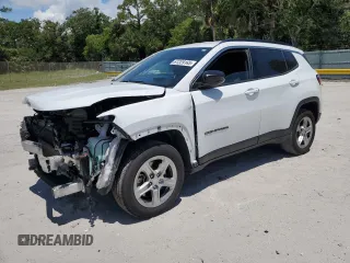 2023 Jeep Compass Latitude с VIN 3C4NJDBN2PT560151, выставлен на аукционе Copart как лот 61229165 с пробегом 26 469 миль миль и Списание • Salvage title. История ставок и продаж доступна на DreamBid. Изображение 1.