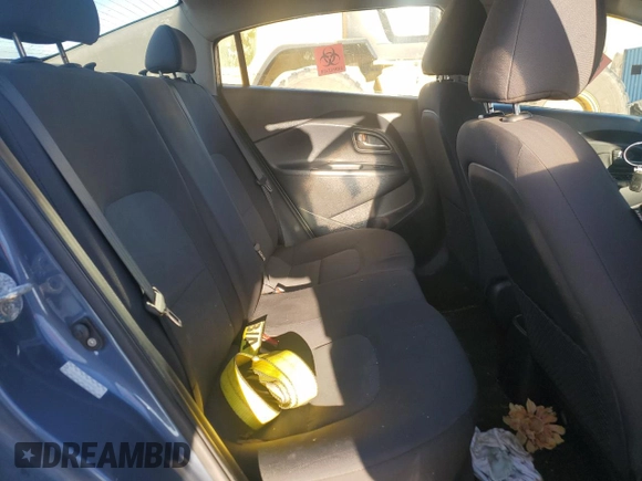 2016 Kia Rio LX with VIN KNADM4A32G6645016, listed as a Copart auction lot 86281424 with 119,384 mi miles and Salvage Title. Bid and sale history available at carsss.com. Image 10.