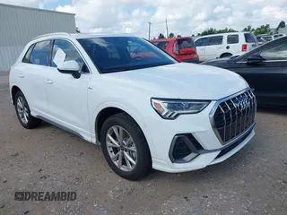 2023 Audi Q3 S line Premium z VIN WA1DECF31P1130518, wystawiony jako IAAI lot #42580591 z przebiegiem 50 977 mil mil oraz . Historia ofert i sprzedaży dostępna na DreamBid. Obrazek 1.