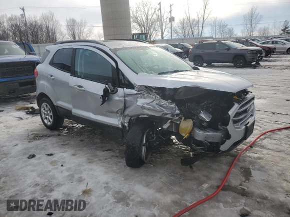 2019 Ford EcoSport SE with VIN MAJ3S2GE2KC272352, listed as a Copart auction lot 46612035 with 83,318 mi miles and Salvage Title. Bid and sale history available at DreamBid. Image 4.