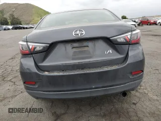 2016 Scion iA with VIN 3MYDLBZV1GY125397, listed as a Copart auction lot 53757675 with 0 mi miles and Salvage Title. Bid and sale history available at carsss.com. Image 6.