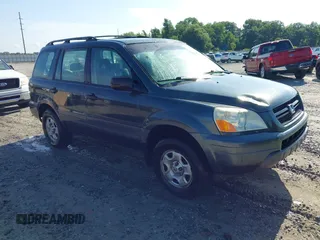 2005 Honda Pilot LX with VIN 2HKYF18125H550721, listed as a IAAI auction lot 42503418 with 263,627 mi miles and . Bid and sale history available at DreamBid. Image 1.
