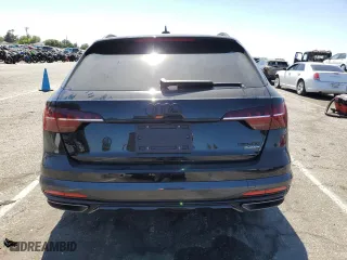 2024 Audi A4 allroad Premium Plus with VIN WA18AAF41RA015009, listed as a Copart auction lot 65481094 with 4,118 mi miles and Salvage Title. Bid and sale history available at carsss.com. Image 6.