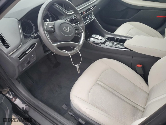 2022 Hyundai Sonata Hybrid SEL with VIN KMHL34JJ2NA048017, listed as a Copart auction lot 74086274 with 0 mi miles and Non Repairable. Bid and sale history available at carsss.com. Image 7.