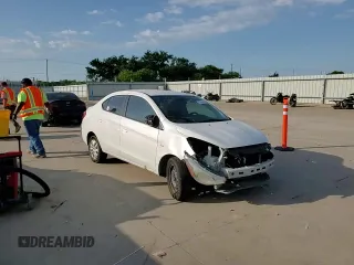 2017 Mitsubishi Mirage ES z VIN ML32F3FJ2HHF16985, wystawiony jako Copart lot #55655535 z przebiegiem 133 948 mil mil oraz Szkoda całkowita • Salvage title. Historia ofert i sprzedaży dostępna na DreamBid. Obrazek 14.