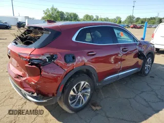 2023 Buick Envision Essence with VIN LRBFZNR4XPD083523, listed as a Copart auction lot 63782534 with Not Provided miles and Salvage Title. Bid and sale history available at carsss.com. Image 3.