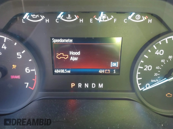 2021 Ford F-150 XL with VIN 1FTEW1EP0MFA56166, listed as a IAAI auction lot 41858793 with 48,498 mi miles and . Bid and sale history available at DreamBid. Image 7.