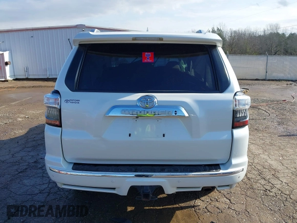 2014 Toyota 4Runner SR5 with VIN JTEZU5JR7E5078142, listed as a IAAI auction lot 41191786 with 197,512 mi miles and . Bid and sale history available at DreamBid. Image 17.