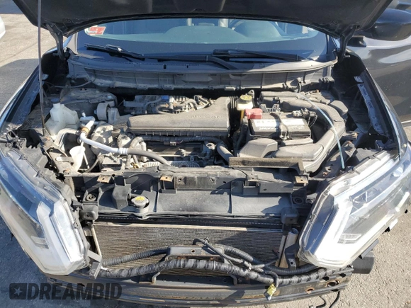 2017 Nissan Rogue S with VIN JN8AT2MV7HW257523, listed as a Copart auction lot 52783205 with 130,582 mi miles and Salvage title. Bid and sale history available at DreamBid. Image 12.