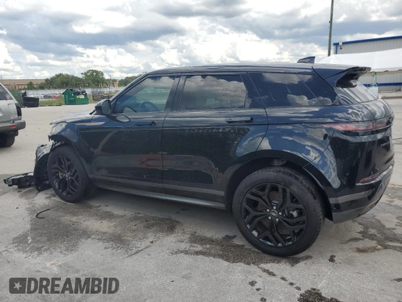 2023 Land Rover Range Rover Evoque Dynamic SE with VIN SALZL2FX5PH222455, listed as a Copart auction lot 60497634 with 8,831 mi miles and Non Repairable. Bid and sale history available at carsss.com. Image 2.