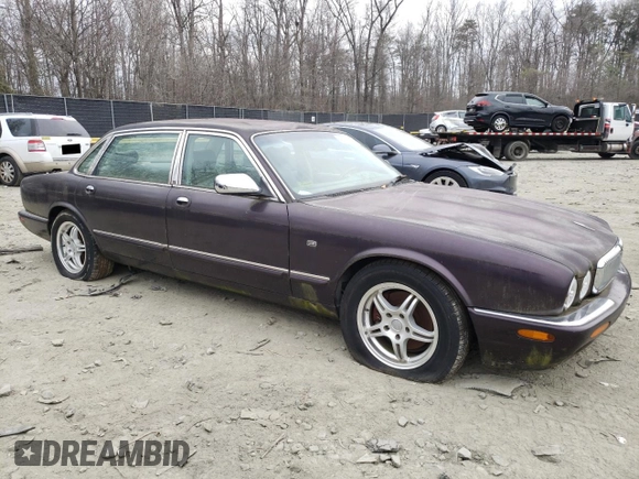 1998 Jaguar XJ Vanden Plas with VIN SAJKX624XWC839198, listed as a Copart auction lot 45998675 with Not Provided miles and Non Repairable. Bid and sale history available at DreamBid. Image 4.