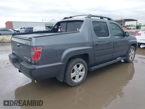 2014 Honda Ridgeline RTL with VIN 5FPYK1F50EB002577, listed as a IAAI auction lot 41931258 with 147,665 mi miles. Bid and sale history available at carsss.com. Image 4.