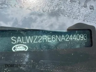 2022 Land Rover Range Rover Sport SVR z VIN SALWZ2RE6NA244093, wystawiony jako Copart lot #59608885 z przebiegiem 9 485 mil mil oraz Szkoda całkowita • Salvage title. Historia ofert i sprzedaży dostępna na DreamBid. Obrazek 10.