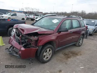 2009 Chevrolet Equinox LS with VIN 2CNDL13F296213742, listed as a IAAI auction lot 41725711 with 194,684 mi miles. Bid and sale history available at carsss.com. Image 2.