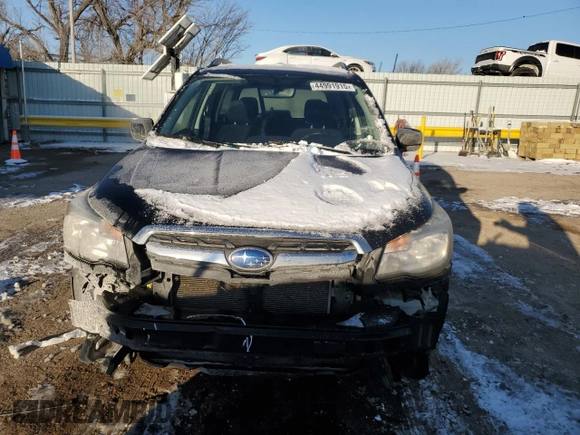 2017 Subaru Forester Premium with VIN JF2SJAECXHH575686, listed as a Copart auction lot 44991915 with 75,741 mi miles and Salvage Title. Bid and sale history available at carsss.com. Image 5.