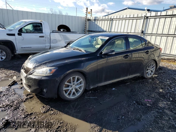 2011 Lexus IS 350 with VIN JTHCE5C21B5000537, listed as a Copart auction lot 87040664 with 200,397 mi miles and Salvage title. Bid and sale history available at DreamBid. Image 1.