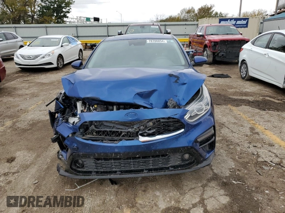 2019 Kia Forte S with VIN 3KPF34AD9KE035494, listed as a Copart auction lot 78700854 with 81,084 mi miles and Salvage Title. Bid and sale history available at carsss.com. Image 5.