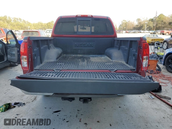 2014 Nissan Frontier SV with VIN 1N6AD0ERXEN750139, listed as a Copart auction lot 43725155 with 35,023 mi miles and Salvage Title. Bid and sale history available at DreamBid. Image 6.