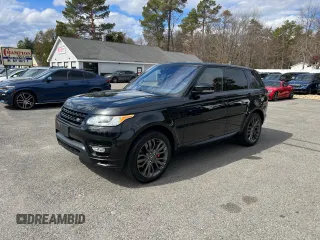 2017 Land Rover Range Rover Sport HSE Dynamic with VIN SALWV2FV9HA136152, listed as a Copart auction lot 50953945 with 120,643 mi miles and Clean Title. Bid and sale history available at carsss.com. Image 1.