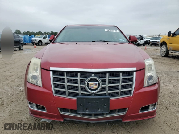 2012 Cadillac CTS Luxury with VIN 1G6DE5E58C0152071, listed as a Copart auction lot 42623935 with 102,082 mi miles and Salvage Title. Bid and sale history available at DreamBid. Image 5.
