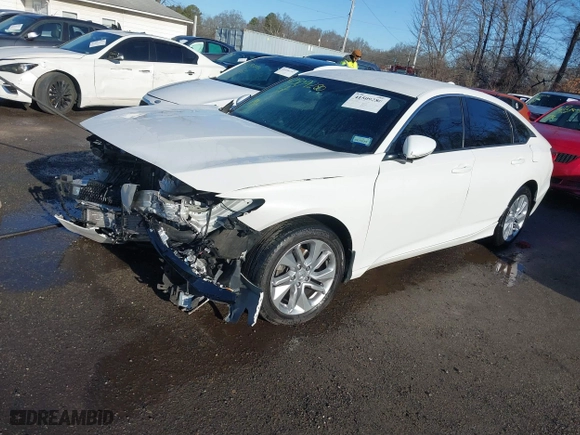2020 Honda Accord Sedan LX with VIN 1HGCV1F19LA052151, listed as a IAAI auction lot 41509280 with 51,102 mi miles. Bid and sale history available at carsss.com. Image 16.