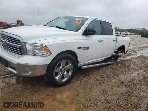2014 Ram 1500 Lone Star with VIN 1C6RR6LM8ES397829, listed as a Copart auction lot 80189694 with 151,301 mi miles and Salvage title. Bid and sale history available at DreamBid. Image 1.