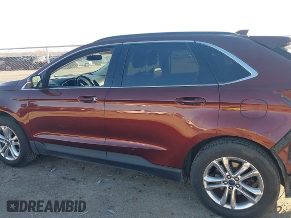 2015 Ford Edge SEL with VIN 2FMTK3J89FBB47286, listed as a IAAI auction lot 41681237 with 147,982 mi miles. Bid and sale history available at carsss.com. Image 14.