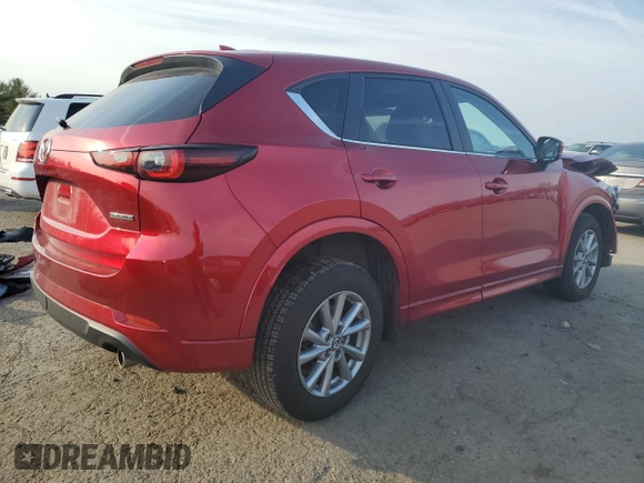 2024 Mazda CX-5 S Preferred with VIN JM3KFBCL2R0471760, listed as a Copart auction lot 48339875 with 13,753 mi miles and Salvage Title. Bid and sale history available at DreamBid. Image 3.