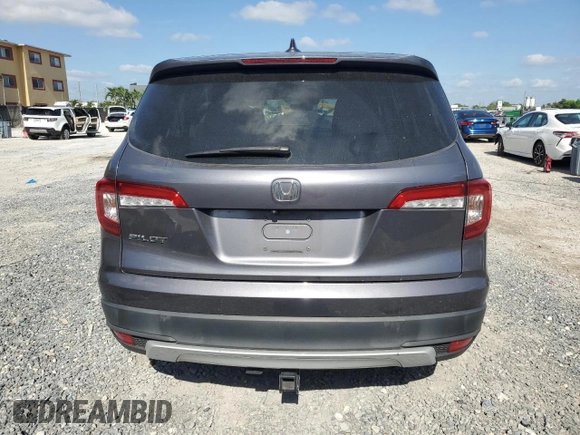 2019 Honda Pilot EX-L z VIN 5FNYF5H51KB042356, wystawiony jako Copart lot #57775565 z przebiegiem Nie podano mil oraz Nie do naprawy • Non repairable. Historia ofert i sprzedaży dostępna na DreamBid. Obrazek 6.
