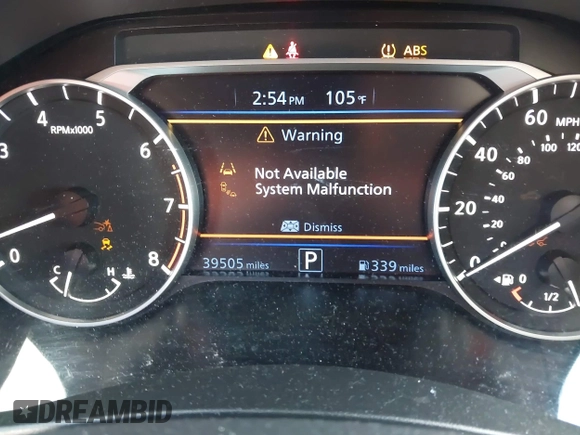 2024 Nissan Altima SV z VIN 1N4BL4DV3RN335742, wystawiony jako IAAI lot #42521869 z przebiegiem 39 505 mil mil oraz . Historia ofert i sprzedaży dostępna na DreamBid. Obrazek 15.