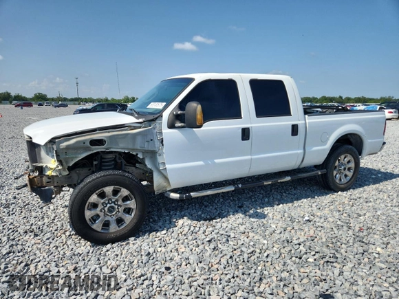 2007 Ford F-250 XL with VIN 1FTSW21597EA38577, listed as a Copart auction lot 58013575 with 189,924 mi miles and Salvage title. Bid and sale history available at DreamBid. Image 1.