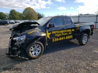 2022 Chevrolet Colorado 2WD LT with VIN 1GCHSCEN9N1314783, listed as a Copart auction lot 81935714 with 38,050 mi miles and Salvage Title. Bid and sale history available at carsss.com. Image 1.