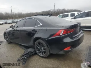 2014 Lexus IS 250 with VIN JTHCF1D2XE5014168, listed as a Copart auction lot 43897225 with 147,657 mi miles and Salvage Title. Bid and sale history available at carsss.com. Image 2.