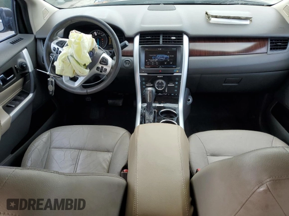 2013 Ford Edge Limited with VIN 2FMDK3KC7DBE30502, listed as a Copart auction lot 51823875 with 124,172 mi miles and Clean Title. Bid and sale history available at carsss.com. Image 8.