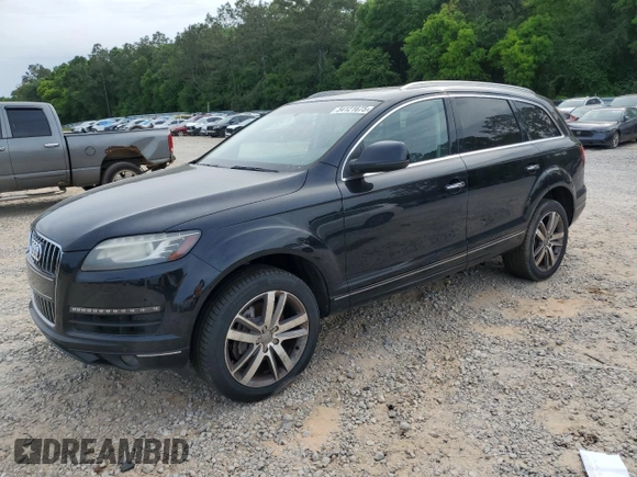 2014 Audi Q7 Premium Plus with VIN WA1LMBFE9ED010441, listed as a Copart auction lot 54121675 with 228,747 mi miles and Clean title. Bid and sale history available at DreamBid. Image 1.