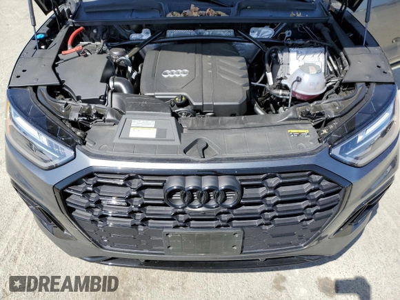 2024 Audi Q5 S line Premium Plus with VIN WA1EAAFY3R2004982, listed as a Copart auction lot 53565025 with 15,567 mi miles and Salvage Title. Bid and sale history available at carsss.com. Image 12.