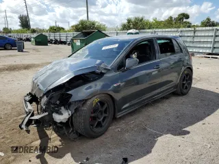 2017 Volkswagen Golf GTI S with VIN 3VW4T7AU9HM069682, listed as a Copart auction lot 42731724 with 88,636 mi miles and Salvage Title. Bid and sale history available at carsss.com. Image 1.