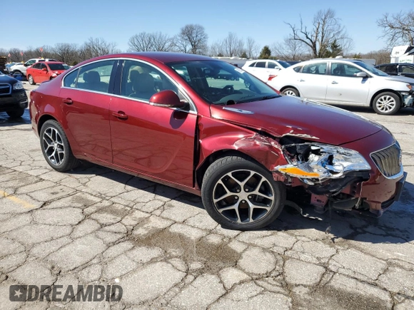 2017 Buick Regal Sport Touring with VIN 2G4GL5EX2H9139794, listed as a Copart auction lot 49215275 with 69,320 mi miles and Salvage title. Bid and sale history available at DreamBid. Image 4.