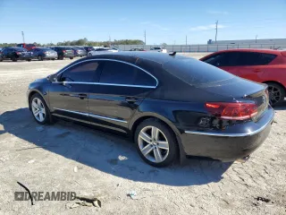 2015 Volkswagen CC Sport with VIN WVWBN7ANXFE820403, listed as a Copart auction lot 45813105 with 112,050 mi miles and Clean Title. Bid and sale history available at DreamBid. Image 2.