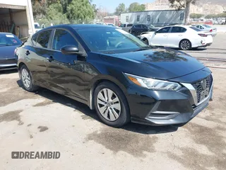 2020 Nissan Sentra S with VIN 3N1AB8BVXLY228512, listed as a IAAI auction lot 42095616 with 95,963 mi miles and . Bid and sale history available at DreamBid. Image 1.