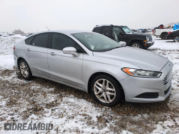 2015 Ford Fusion SE with VIN 3FA6P0HD8FR257984, listed as a Copart auction lot 83854044 with 127,600 mi miles and Salvage Title. Bid and sale history available at DreamBid. Image 4.