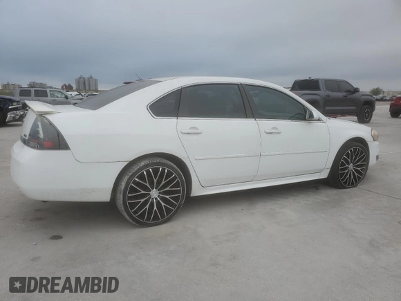 2010 Chevrolet Impala LT with VIN 2G1WB5EK2A1250415, listed as a Copart auction lot 51219575 with Not Provided miles and Salvage Title. Bid and sale history available at DreamBid. Image 3.