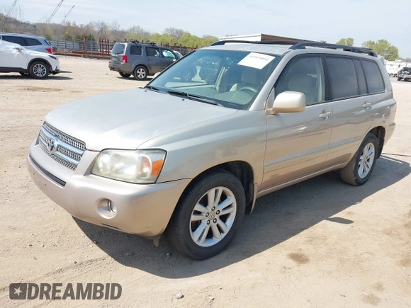 2006 Toyota Highlander z VIN JTEDW21A460001983, wystawiony jako IAAI lot #41919095 z przebiegiem 303 345 mil mil oraz . Historia ofert i sprzedaży dostępna na DreamBid. Obrazek 2.