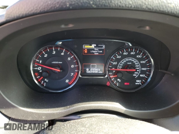 2021 Subaru WRX with VIN JF1VA1A6XM9818791, listed as a Copart auction lot 48554375 with 22,998 mi miles and Salvage Title. Bid and sale history available at carsss.com. Image 9.