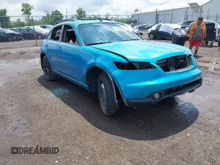 2004 Infiniti FX with VIN JNRAS08W44X224697, listed as a IAAI auction lot 42779534 with Not provided miles and . Bid and sale history available at DreamBid. Image 1.