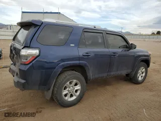 2017 Toyota 4Runner SR5 with VIN JTEBU5JR4H5413055, listed as a Copart auction lot 51081095 with 75,016 mi miles and Salvage Title. Bid and sale history available at carsss.com. Image 3.