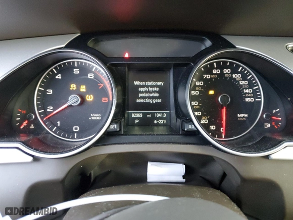 2016 Audi A5 Premium Plus with VIN WAUM2AFR7GA019797, listed as a Copart auction lot 87208944 with 82,969 mi miles and Salvage Title. Bid and sale history available at carsss.com. Image 9.