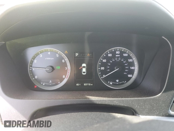 2016 Hyundai Sonata Sport with VIN 5NPE34AF8GH400862, listed as a Copart auction lot 48893925 with 83,712 mi miles and Salvage Title. Bid and sale history available at DreamBid. Image 9.